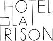 Logo HOTEL LA PRISON noir