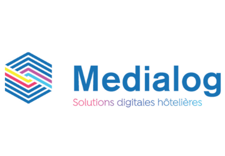 Logo MEDIALOG bleu
