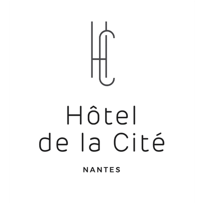 Logo HOTEL DE LA CITE noir