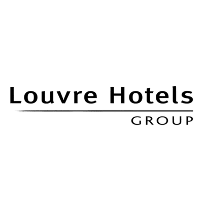 Logo LOUVRE HOTEL GROUP noir
