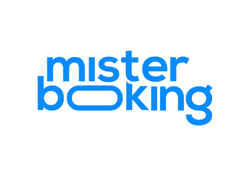Logo MISTERBOOKING bleu