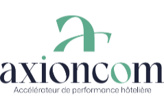 Logo AXIONCOM vert et bleu
